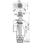 Зливний механізм AlcaPlast A08