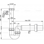 Сифон AlcaPlast A81-DN50