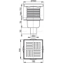 Сливной трап Alcaplast APV6211