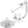 Сифон для ванни AlcaPlast A501