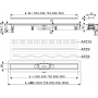 Трап для душа AlcaPlast APZ9- 750