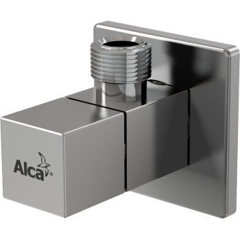 Угловой четырехгранный вентиль AlcaPlast ARV002 1/2"x3/8"