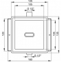 Кнопка смыва для писсуара Alca Plast ASP1 12V (электрическое)