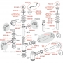 Сифон для раковини AlcaPlast A41+A710