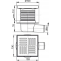 Сливной трап AlcaPlast APV5211