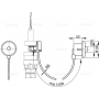 Кнопка AlcaPlast MPO11