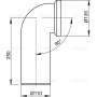 Коліно AlcaPlast A90-90