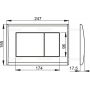 Кнопка AlcaPlast M270