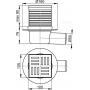 Сливной трап AlcaPlast APV5111