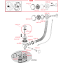 Сифон для ванны AlcaPlast A55K-120
