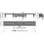 Трап для душа AlcaPlast APZ12- 850