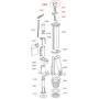 Сливной механизм AlcaPlast A08A