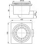 Сливной трап AlcaPlast APV15