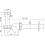 Сифон для умывальника и биде Alca Plast A45F Ø32