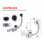 Сифон AlcaPlast A507BLACK-80 click/clack