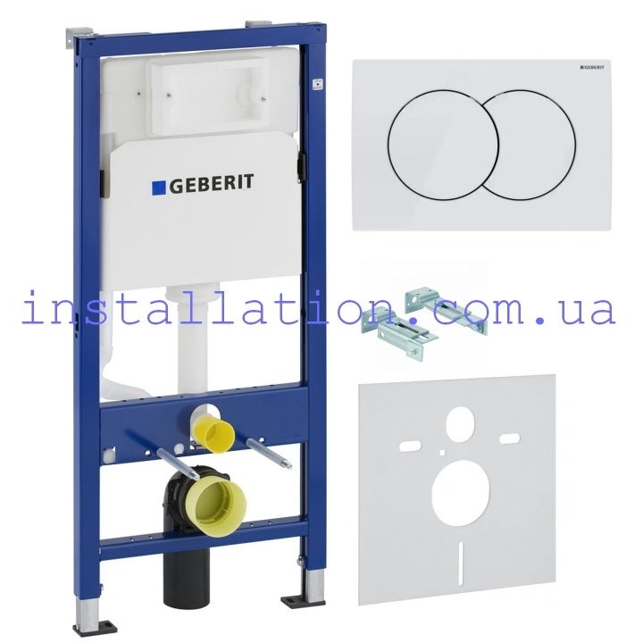 Инсталляция Geberit Duofix Delta 458.126.00.1 + кнопка 115.125.11.1