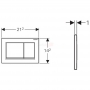 Клавиша смыва Geberit Omega 30 115.080.KJ.1