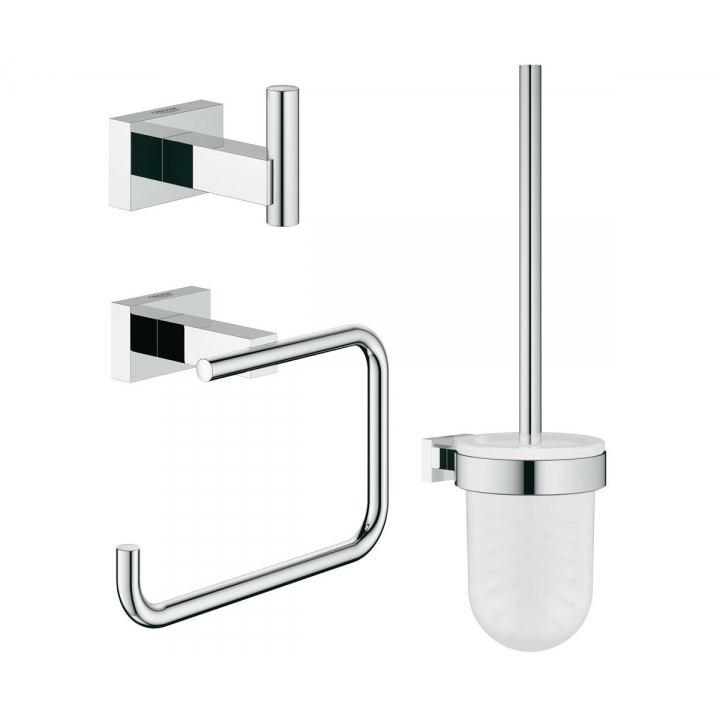 Набор аксессуаров 3в1 Grohe Essentials Cube 40757001