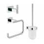 Набор аксессуаров 3в1 Grohe Essentials Cube 40757001