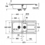 Кухонная мойка Grohe K400 31567SD0