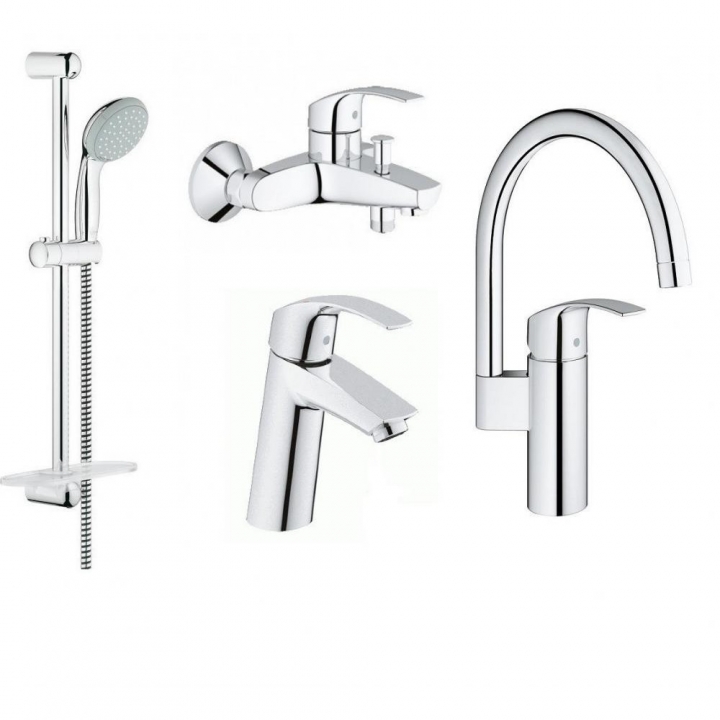 Комплект смесителей Grohe Eurosmart 123248MK