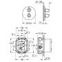 Смеситель Grohe Grohtherm 19985000