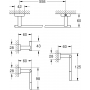 Набор аксессуаров Master 4 в 1 Grohe Essentials Cube 40778001