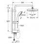 Душевая система Grohe New Tempesta System 26381001