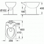 Унитаз Grohe Bau Rimless 39349000