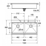 Кухонная мойка Grohe K800 Sink 120-S (31585SD0)