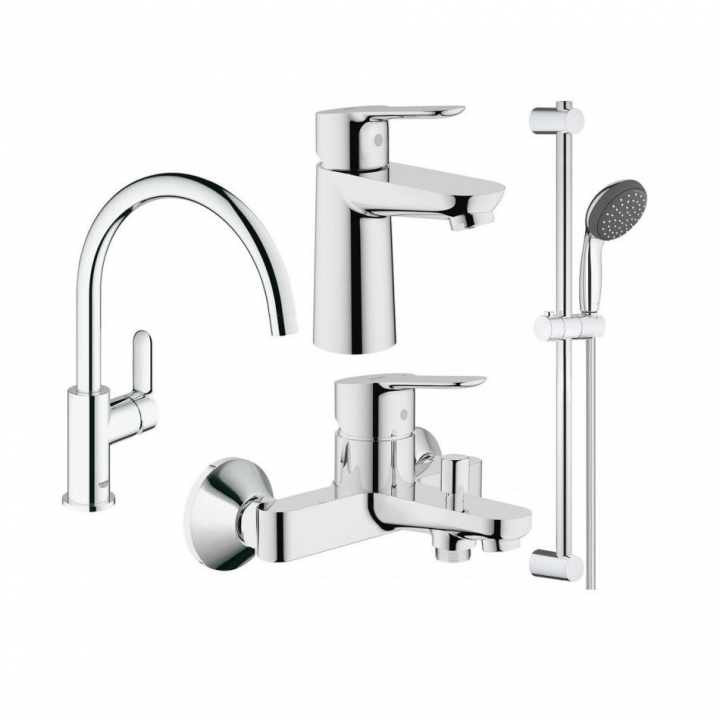 Комплект смесителей Grohe BauEdge 123218K