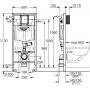 Инсталляция для подвесного унитаза Grohe Rapid SL 39002000