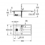 Кухонная мойка Grohe Sink K200 + смеситель BauEdge 31562SD0