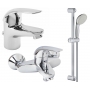 Комплект смесителей Grohe Euroeco 123226S