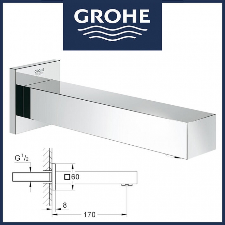 Излив Grohe Eurocube 13303000