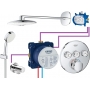 Смеситель Grohe Grohtherm SmartControl 29121000