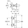 Смеситель Grohe Grohtherm 1000 Cosmopolitan M 34215002