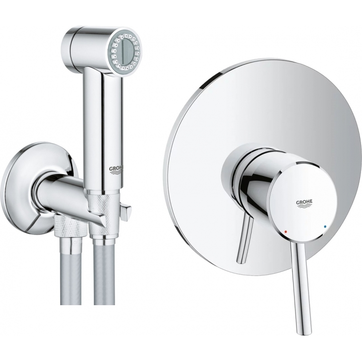 Гигиенический душ+смеситель Grohe Concetto Sena 26332007