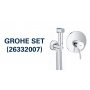 Гигиенический душ+смеситель Grohe Concetto Sena 26332007