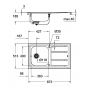 Кухонная мойка Grohe K400+ 31568SD0