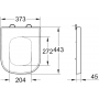 Крышка+сидение Grohe Euro Ceramic 39330000