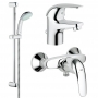 Комплект смесителей Grohe Euroeco 123232S