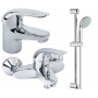 Комплект смесителей Grohe Euroeco 124428