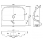 Умывальник Kolo Traffic 60 см (L91160000)