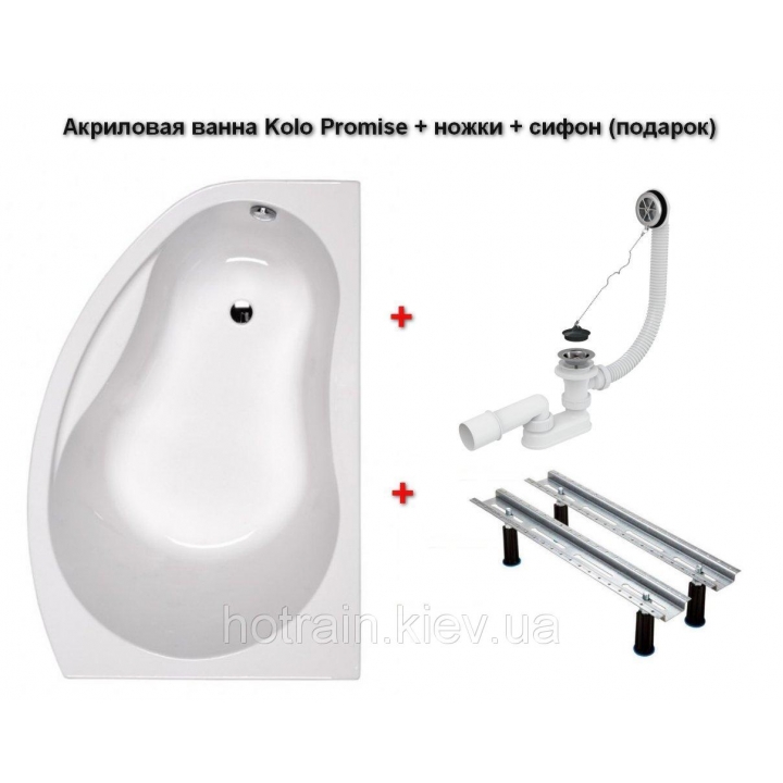 Ванна Kolo Promise 170x100 L (XWA3271000)