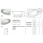 Ванна Kolo Mystery 140x90 R (XWA3740000)