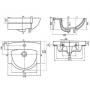Умывальник Kolo Freja L72945000