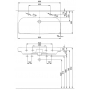 Умывальник Kolo Traffic 90см мебельный (L91590000), с 2 отверстиями
