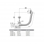 Сифон для ванни Koller Pool A55KM