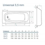 Ванна Koller Pool Universal 150x70 (B50HAI00E) с anti-slip